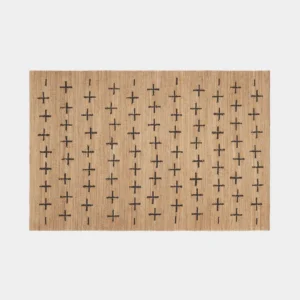 Jute Cross Black
