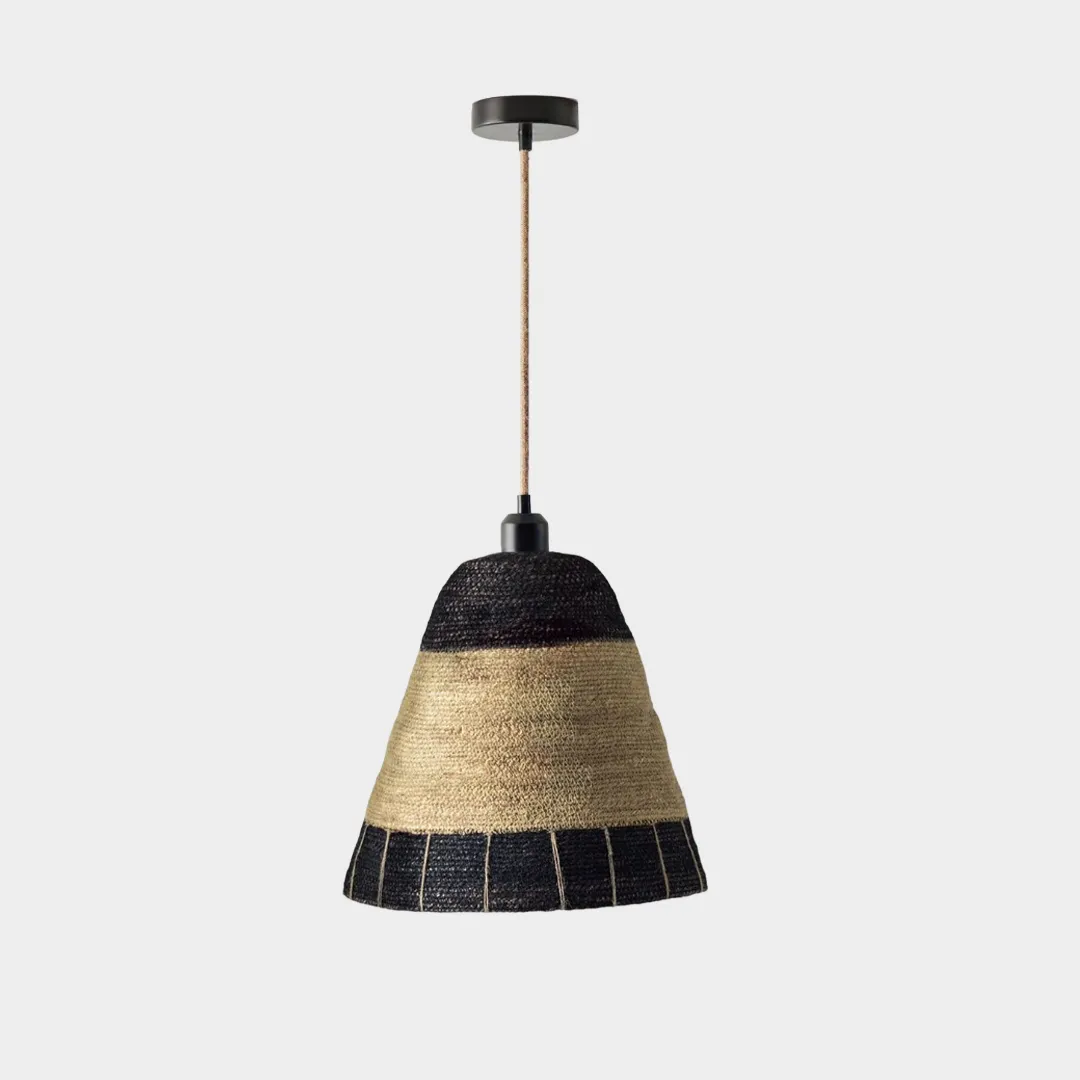 EthnicSalaDaPranzo-Lampadario in Seagrass