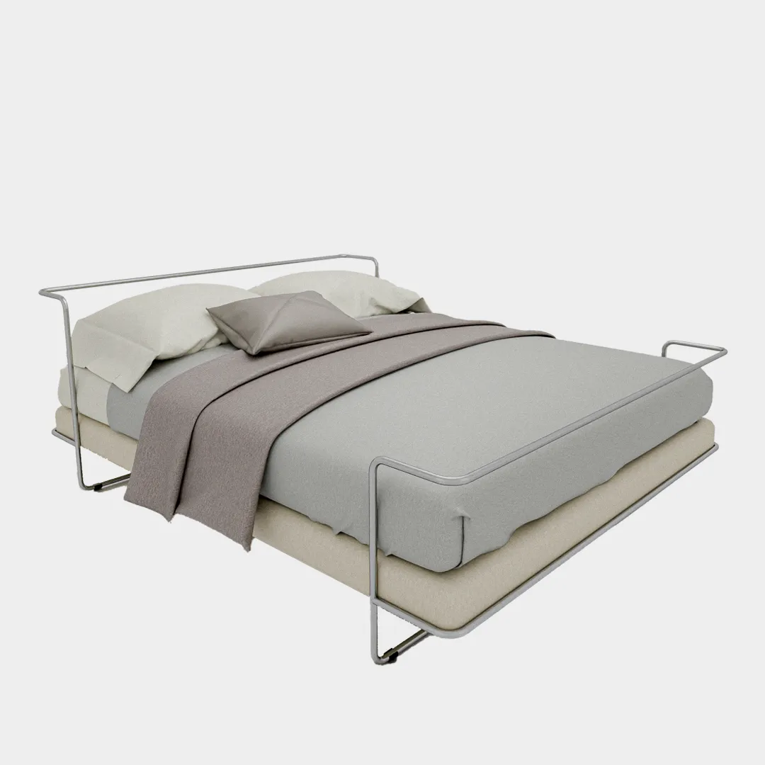Letto con tubolare 168x208 cm