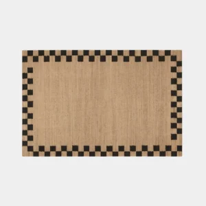 Jute Border Black
