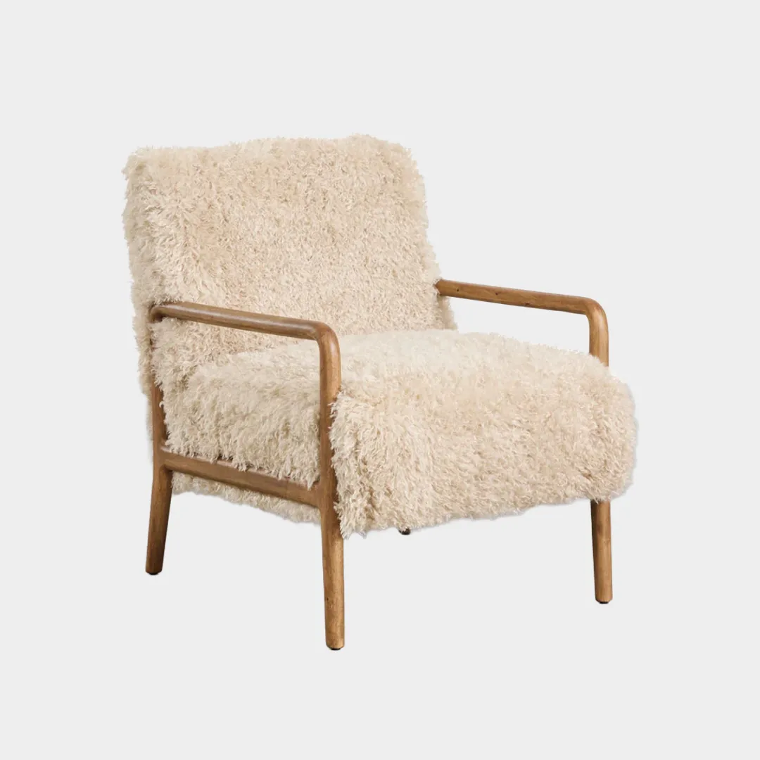 MountainSalotto-Poltrona in pelliccia