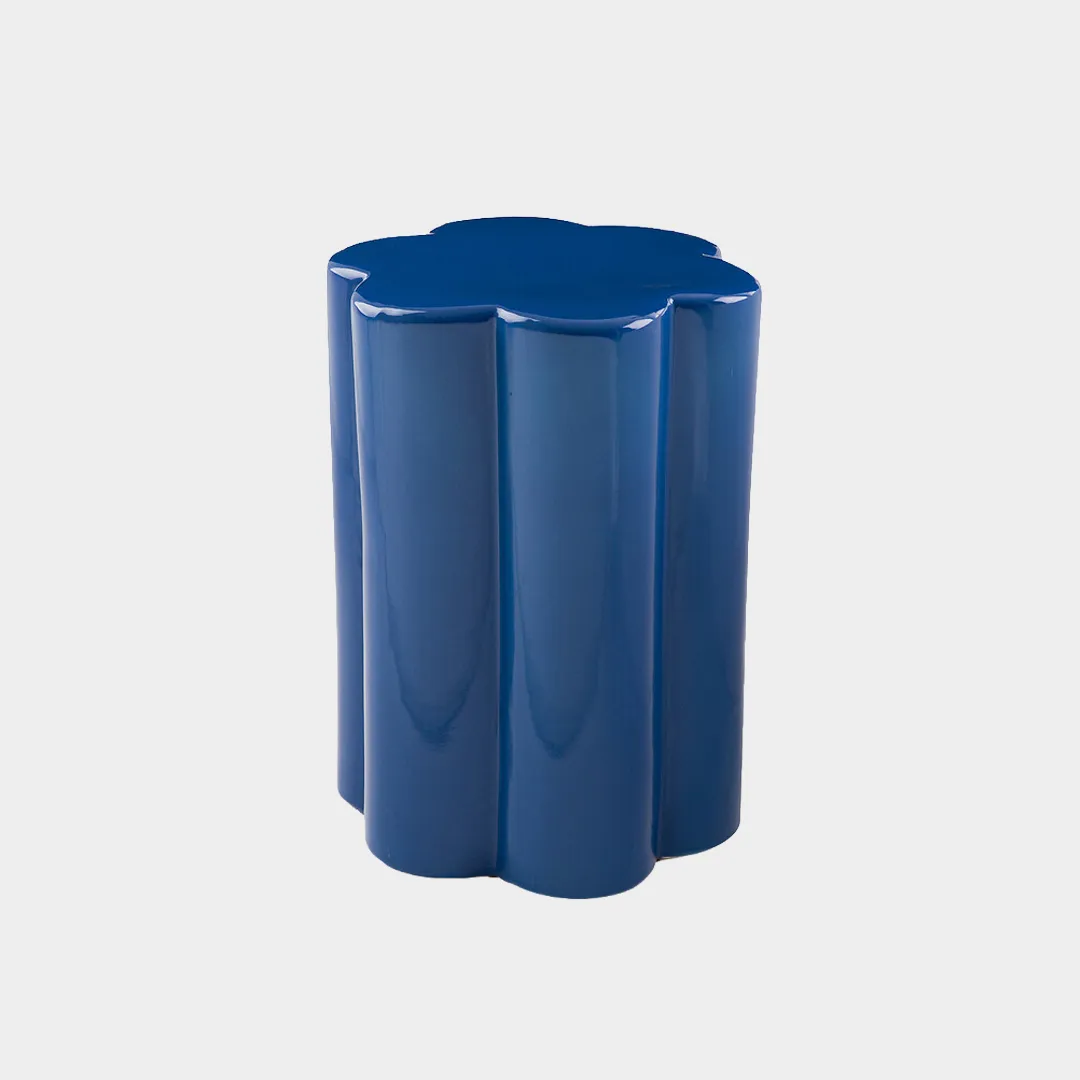 PopCameraDaLetto-Comodino in ceramica blu