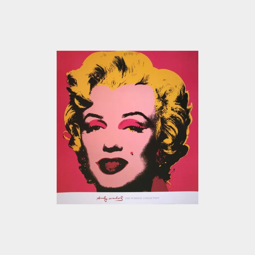 PopCameraDaLetto-Poster Marilyn Monroe