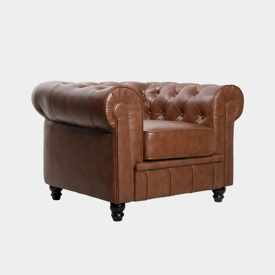 Poltrona in similpelle 105x50 H68 cm