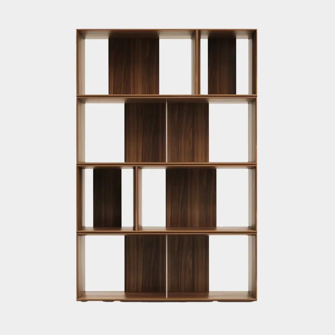 ClassicoContemporaneoSalotto-Libreria set di 6 ripiani