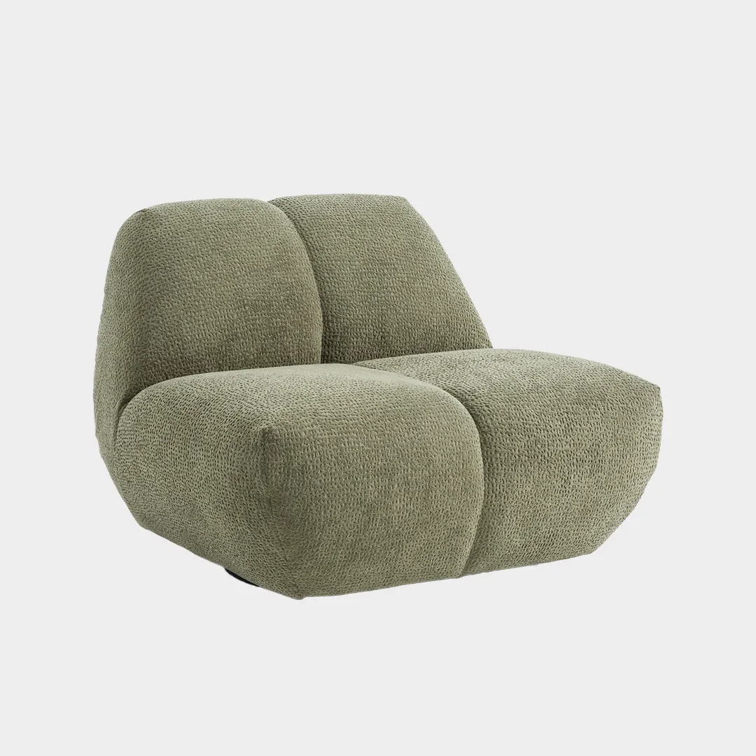 ClassicoContemporaneoSalotto-Poltrona verde